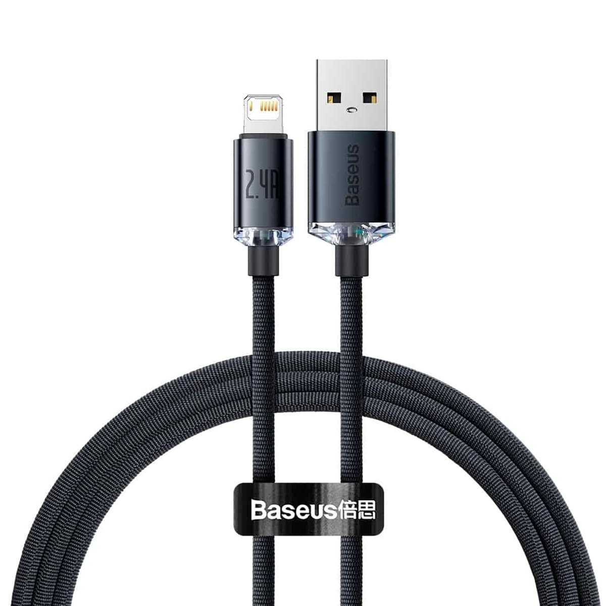 Crystal Shine USB a Lightning 1M Baseus iPhone