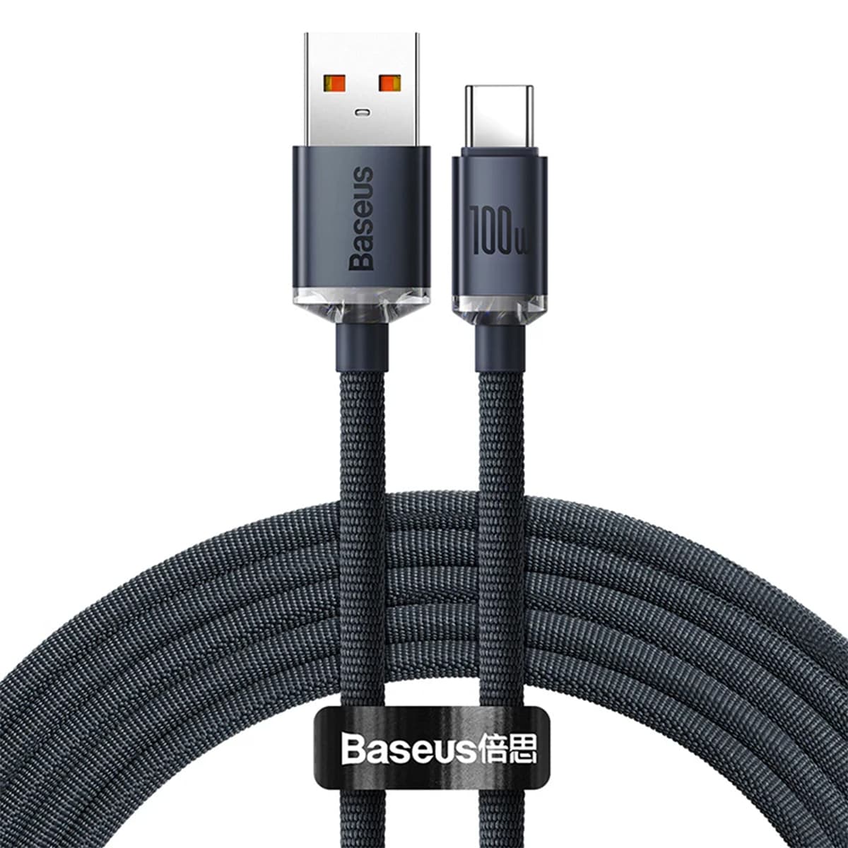 Crystal Shine USB a Type C 1M Baseus iPhone