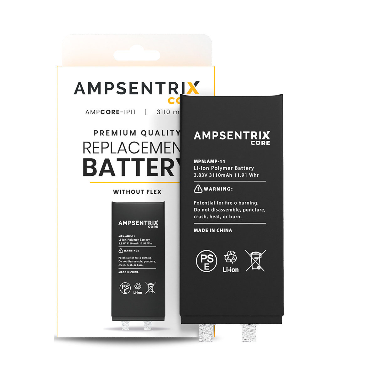 Bateria Ampsentrix Core compatible con iPhone 11 - Imagen 2
