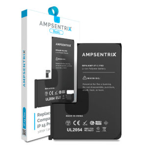 Bateria Ampsentrix Basic compatible con iPhone 15 Pro