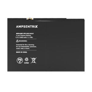 Bateria Ampsentrix compatible con iPad 5/6/7/8/9/Air 1